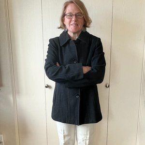 Jason Cole Womens Wool Pea Coat Medium